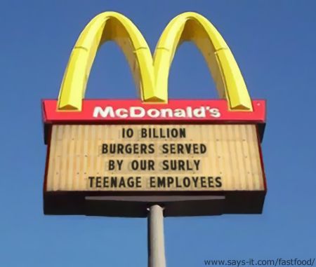 McDonald's sign generator