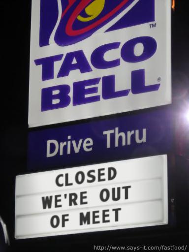 Taco Bell sign generator