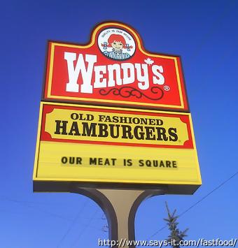 Wendy's sign generator