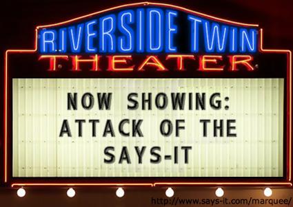 movie marquee font