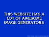 Jeopardy Clue Screen